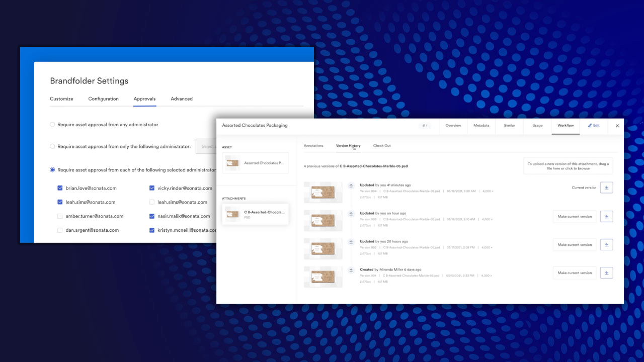 Version Control and Approval Workflows